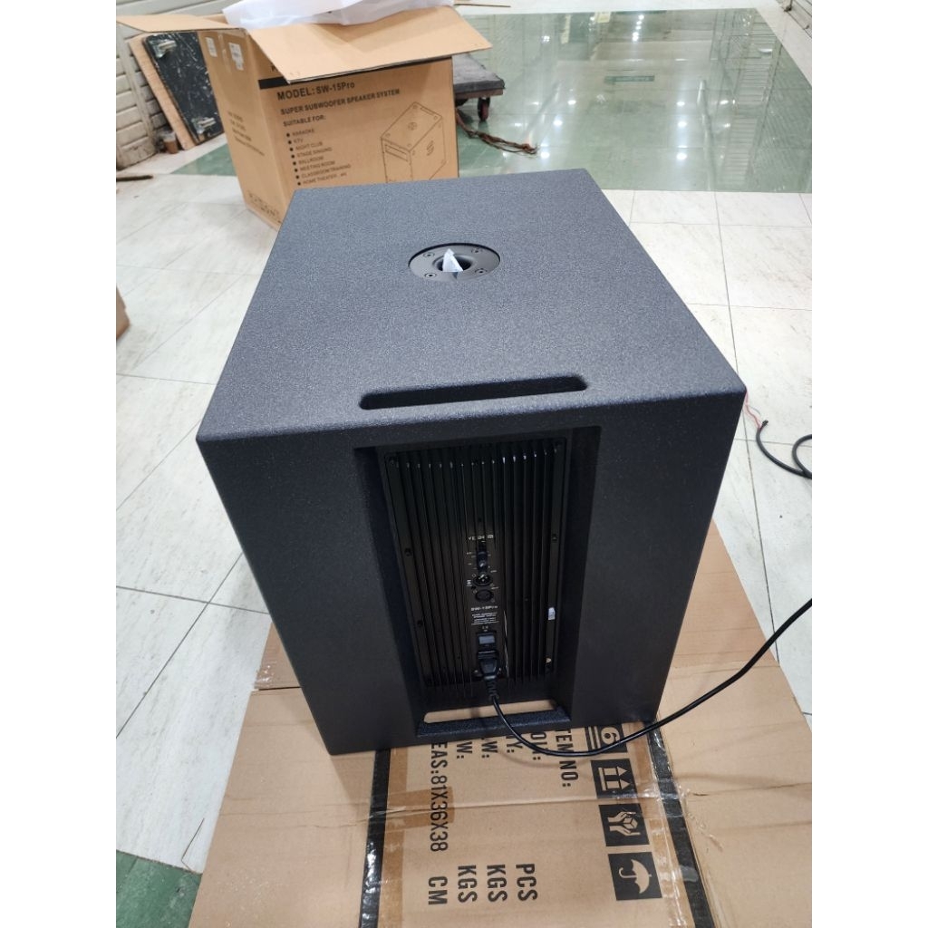 (JUAL 1 BUAH) SUBWOOFER AKTIF WISDOM SW 15PRO / SW15PRO / SW15 PRO 15 INCH ORIGINAL