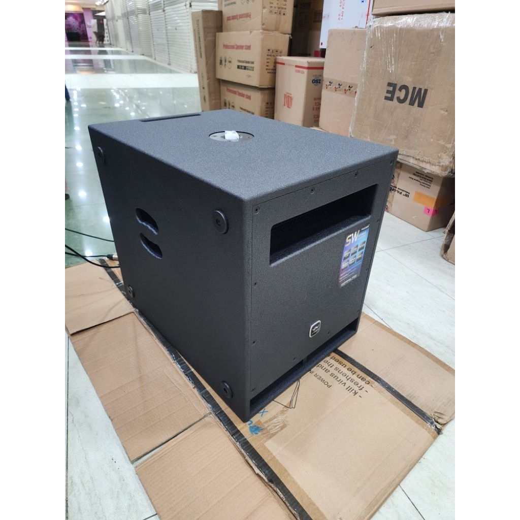 (JUAL 1 BUAH) SUBWOOFER AKTIF WISDOM SW 15PRO / SW15PRO / SW15 PRO 15 INCH ORIGINAL
