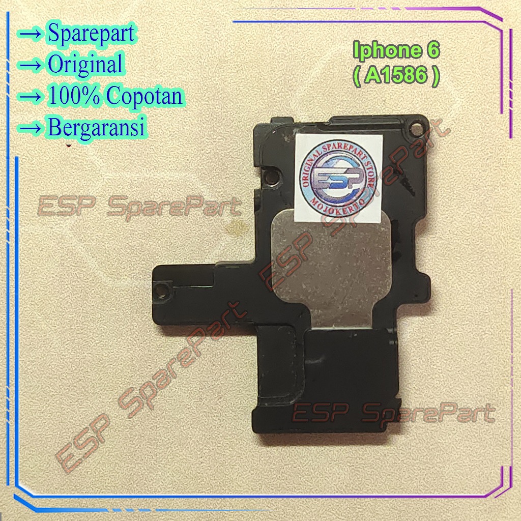 Buzzer Iphone 6 - A1586 Speaker Musik / Loudspeaker Copotan