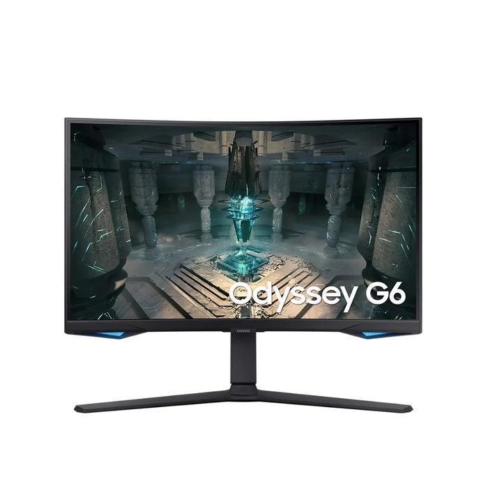 SAMSUNG ODYSSEY CURVED SMART GAMING MONITOR 27 INCH G6 G65B IPS QHD 1440P 1MS TIZEN OS WIFI 240HZ HD