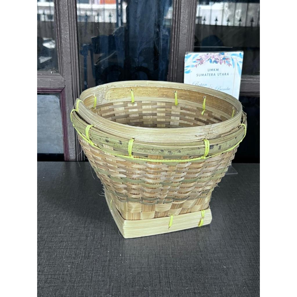 Bakul Nasi Bambu /  Bakul mini nasi / bakul nasi / bakul bambu mini / bakul bambu