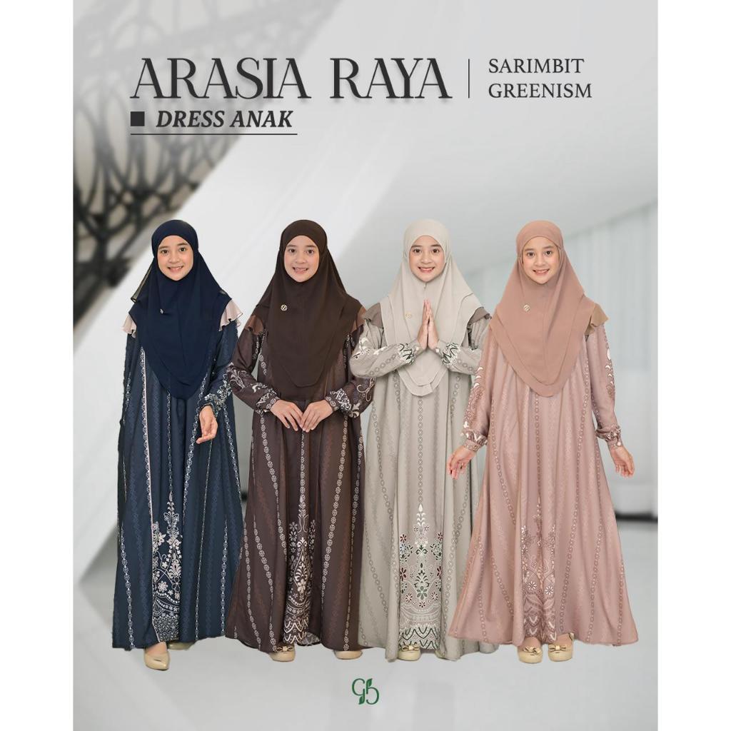 SARIMBIT ARASIA BY GREENISM (DRESS ANAK) |SARIMBIT GREENISM |SARIMBIT 2026