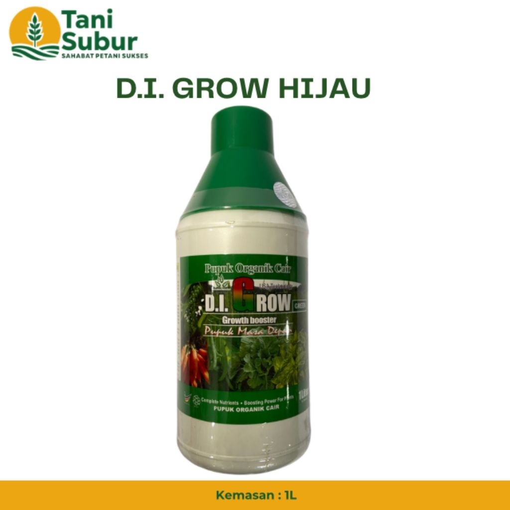 PUPUK ORGANIK CAIR D.I. GROW HIJAU 1 LITER