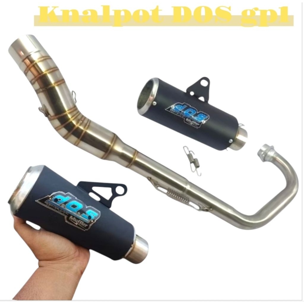 KNALPOT DOS GP1 JUPITER MX NEW JUPITER MX OLD VIXION Satria FU KNALPOT DOS JUPITER MX KING KNALPOT D