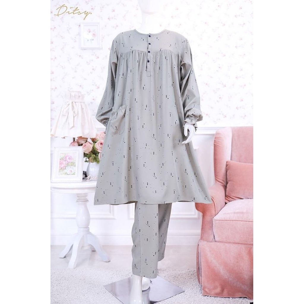 Pajamas Tunic size XL Ditsy Official