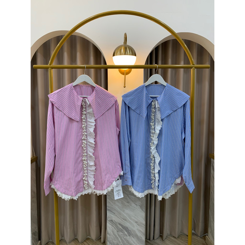 Atasan kemeja katun FTL 0002