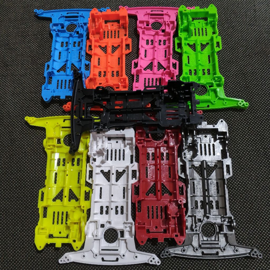 tamiya original chassis super 2 ABS / chassis super 2 Tamiya / tamiya chassis super 2