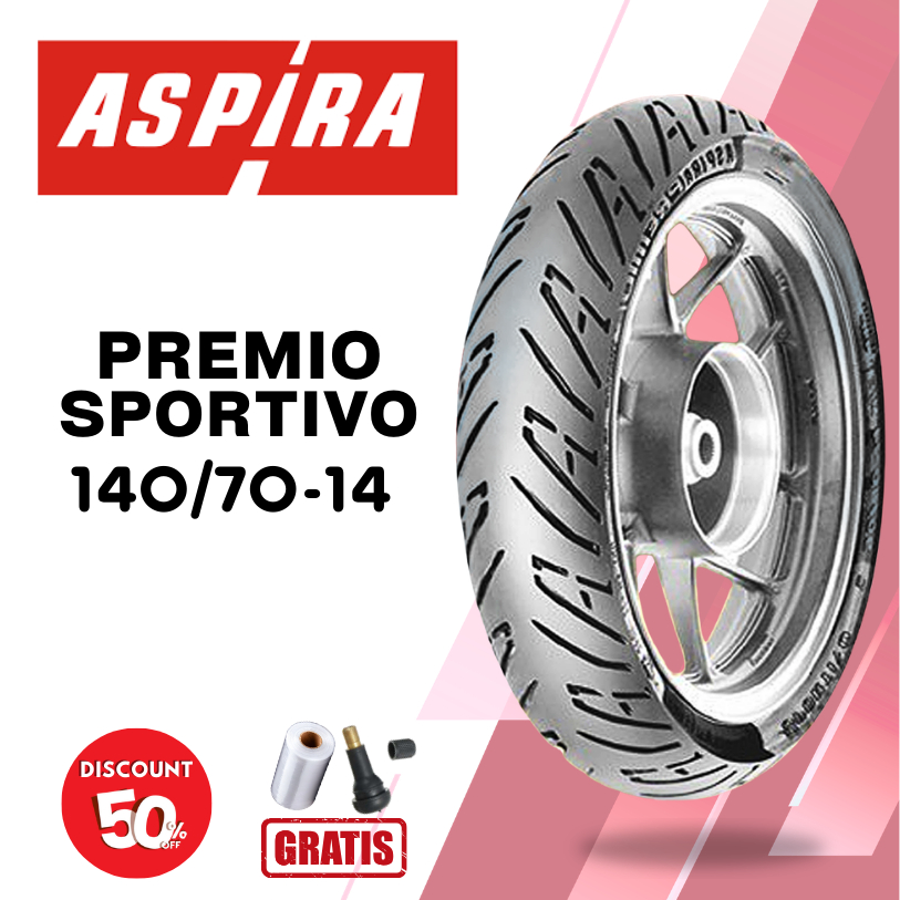 Ban Motor ASPIRA PREMIO SPORTIVO 140/70 Ring 14 Tubeless