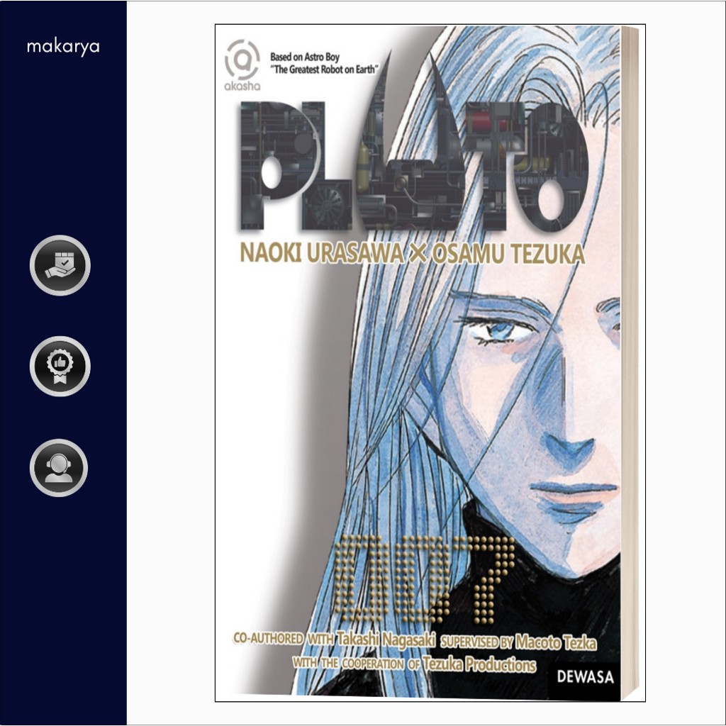 Komik Akasha : Pluto 07 (Naoki Urasawa)