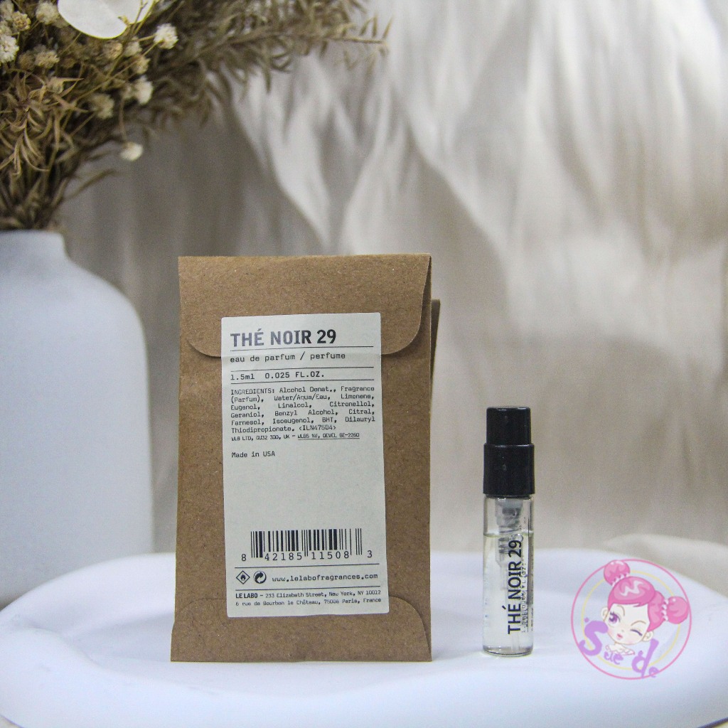 Le Labo The Noir 29 Parfume 1.5ML Parfum Unisex EDP Mini 100% Original Tester Parfum