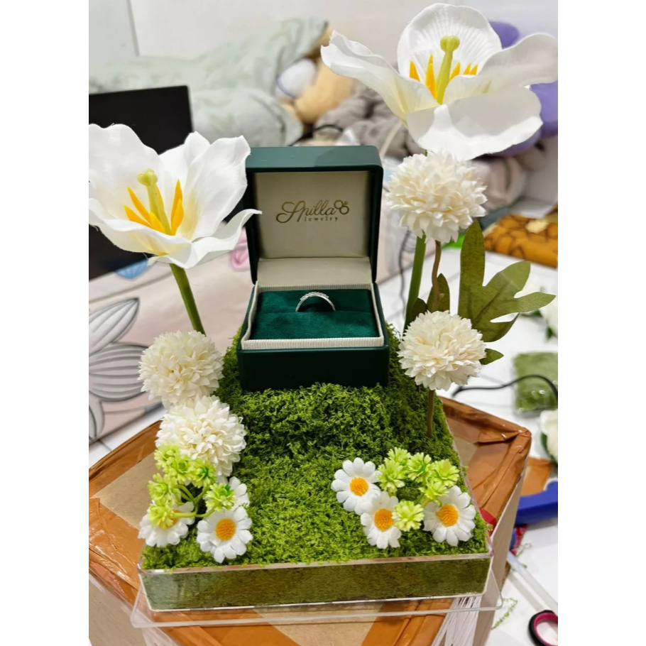 Box Serbaguna Baki Seserahan Tanpa Tutup Bahan Acrylic (BOX ONLY)