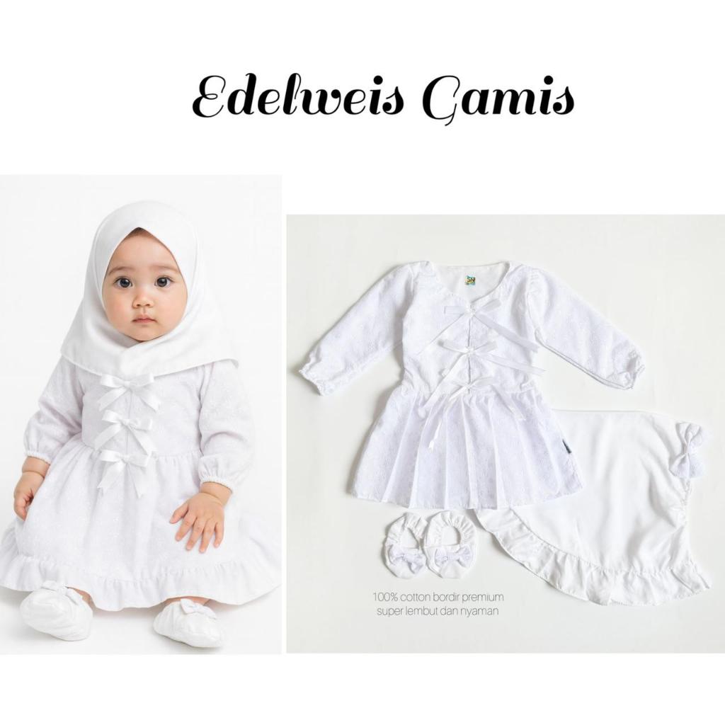 Dress Rok Baju Muslim Gamis Pergi Lucu Fashion Anak Bayi Perempuan Cewek Terlaris Lucu boho flower b