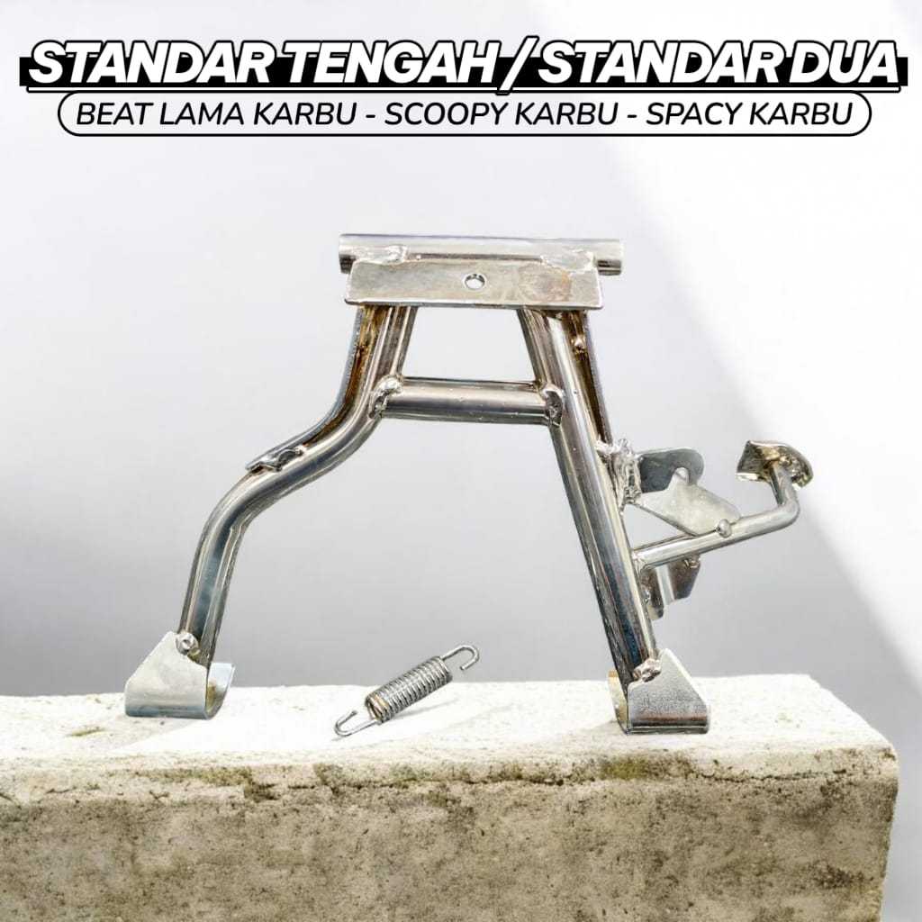 Standar dua Standar Tengah Ring 17 Beat karbu Scoopy Lama Spacy Karbu