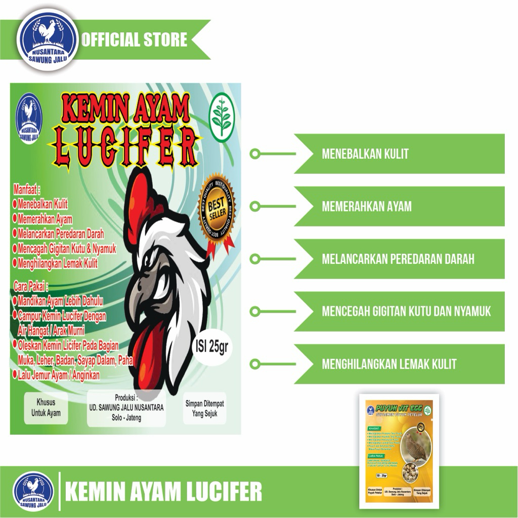 kemin ayam ( kemin LUCIFER )