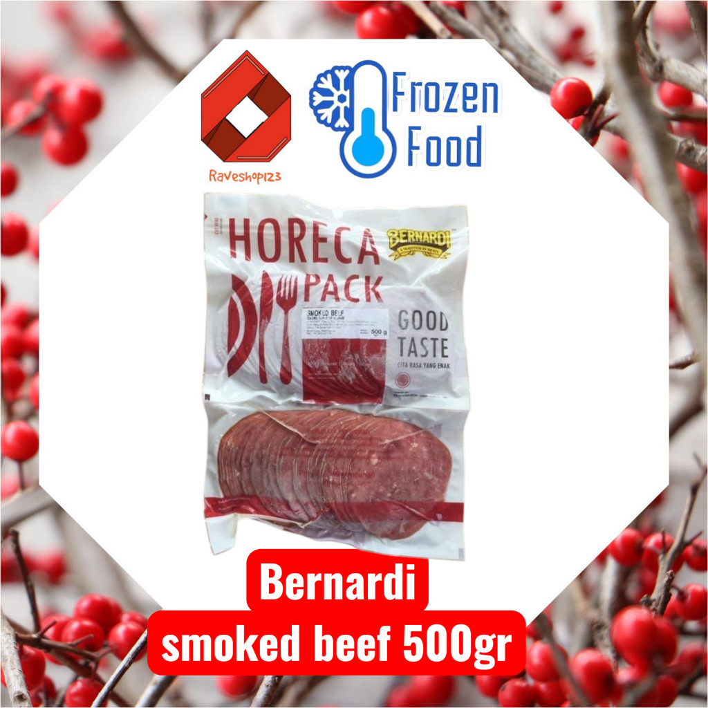 BERNARDI SMOKED BEEF HORECA PACK 500gr