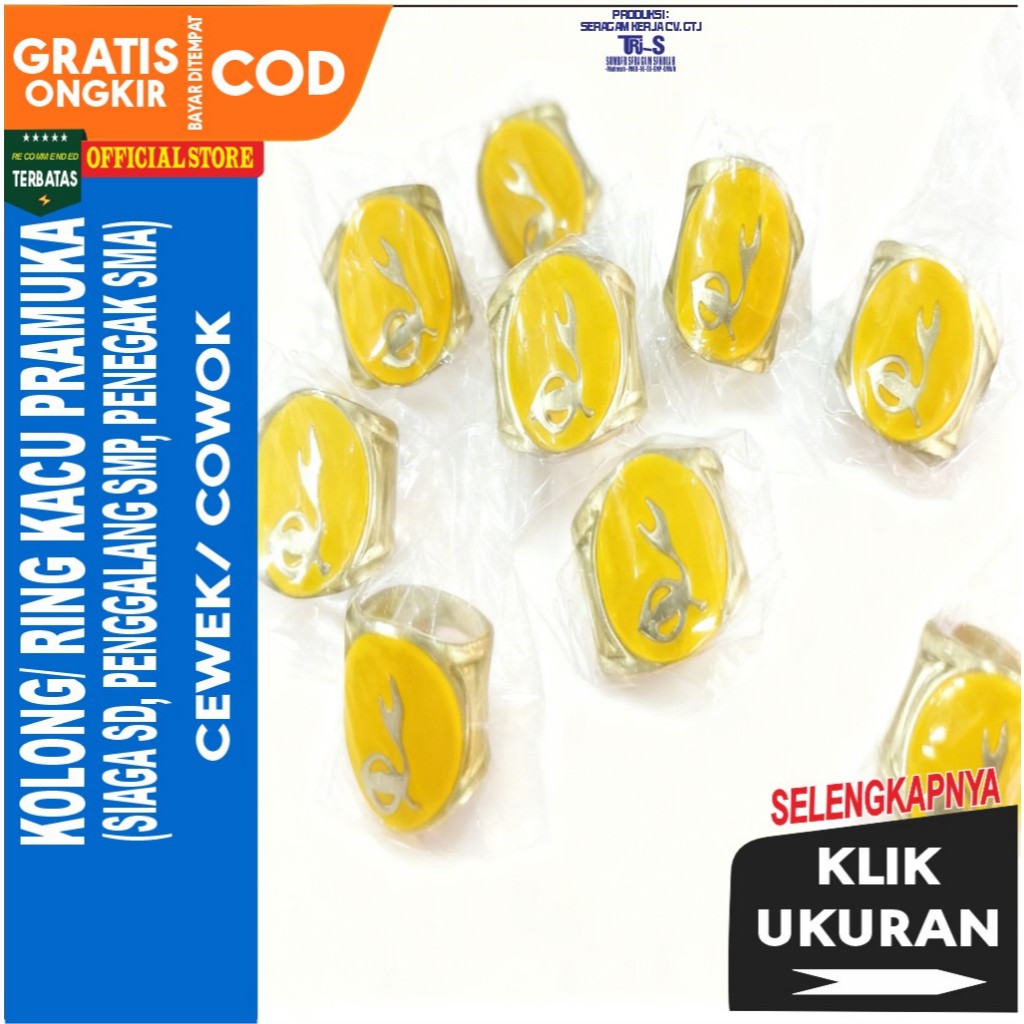 Ring Kacu Pramuka | Ring Kacu Pramuka Penegak | Ring Pramuka | Kolong Hasduk Pramuka | Kolong Pramuk