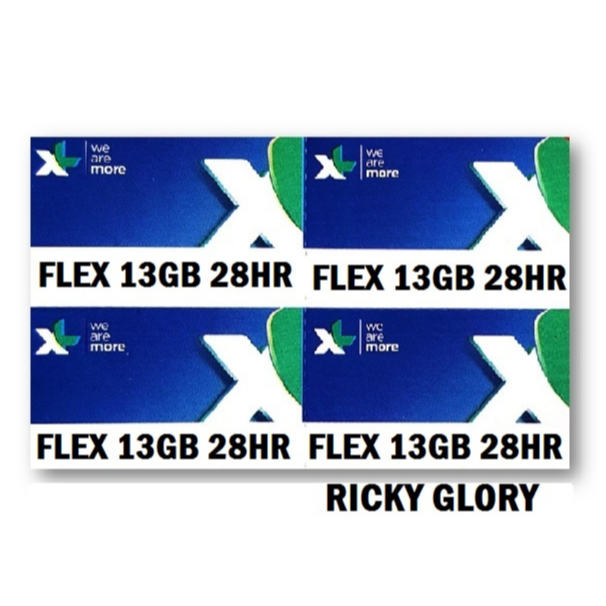 VOUCHER XL FLEX 13GB 28HARI
