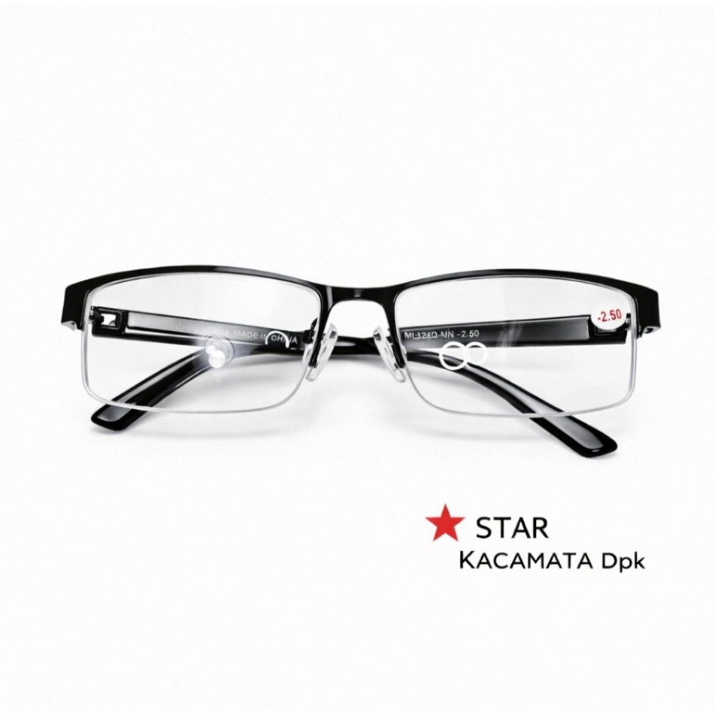 kacamata minus jarak jauh frame gantung rabun jauh