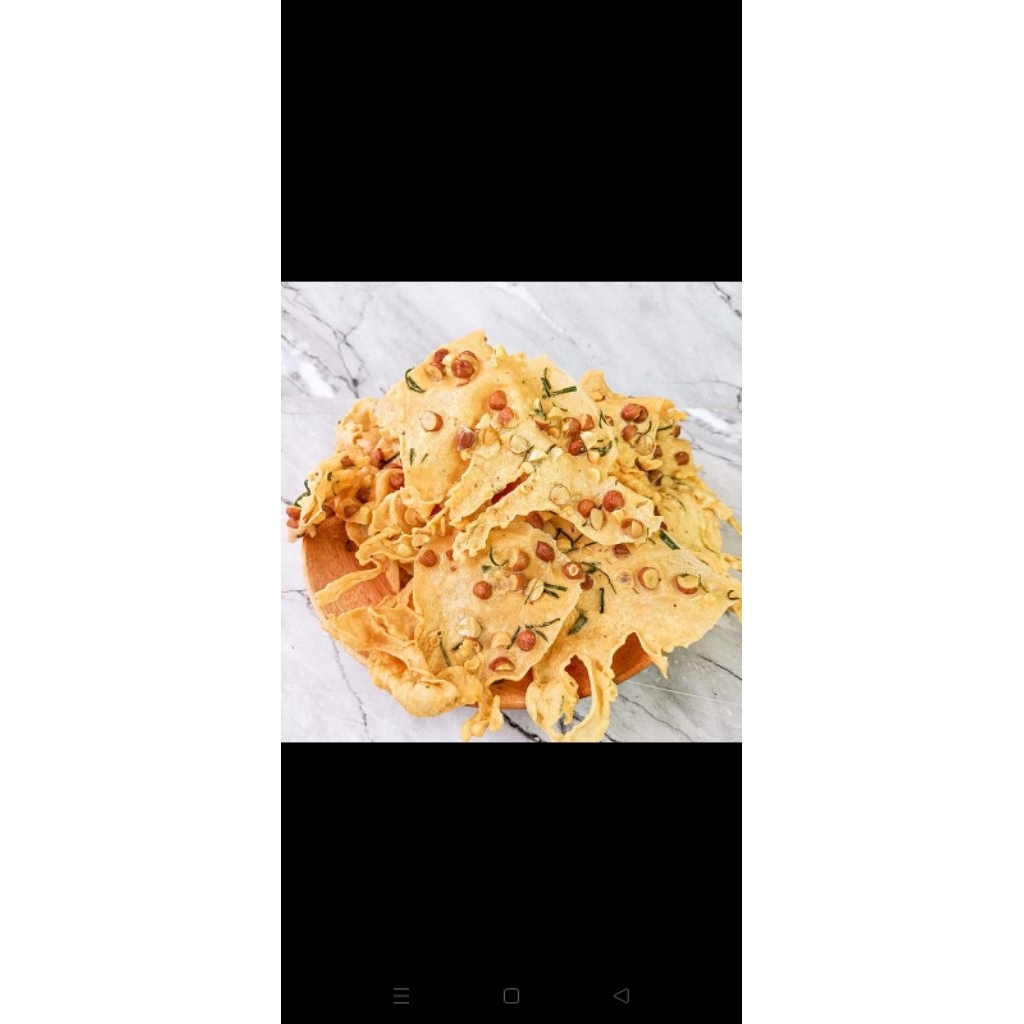 Rempeyek kacang tanah, Kemasan Toples 5L