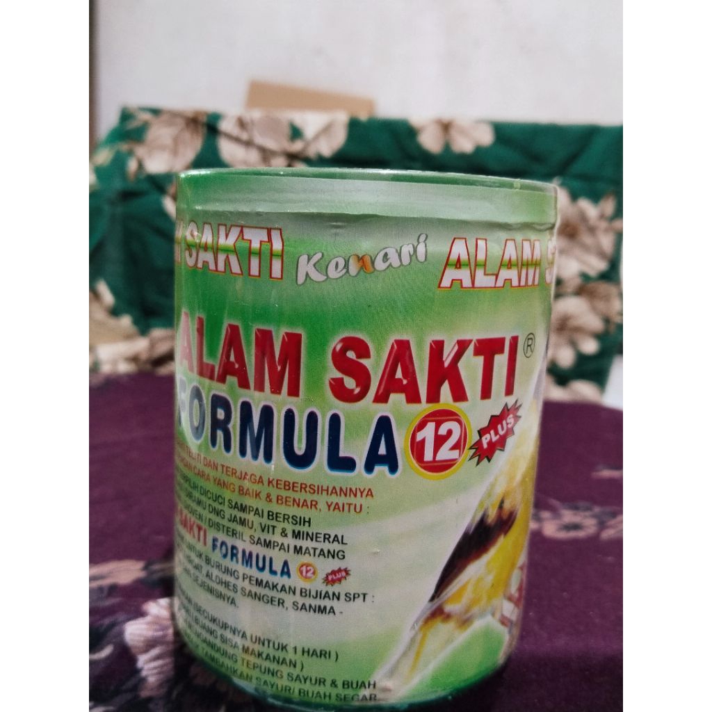 PAKAN BURUNG ALAM SAKTI FORMULA PAKAN BURUNG KENARI PAKAN BURUNG ALAM SAKTI KENARI