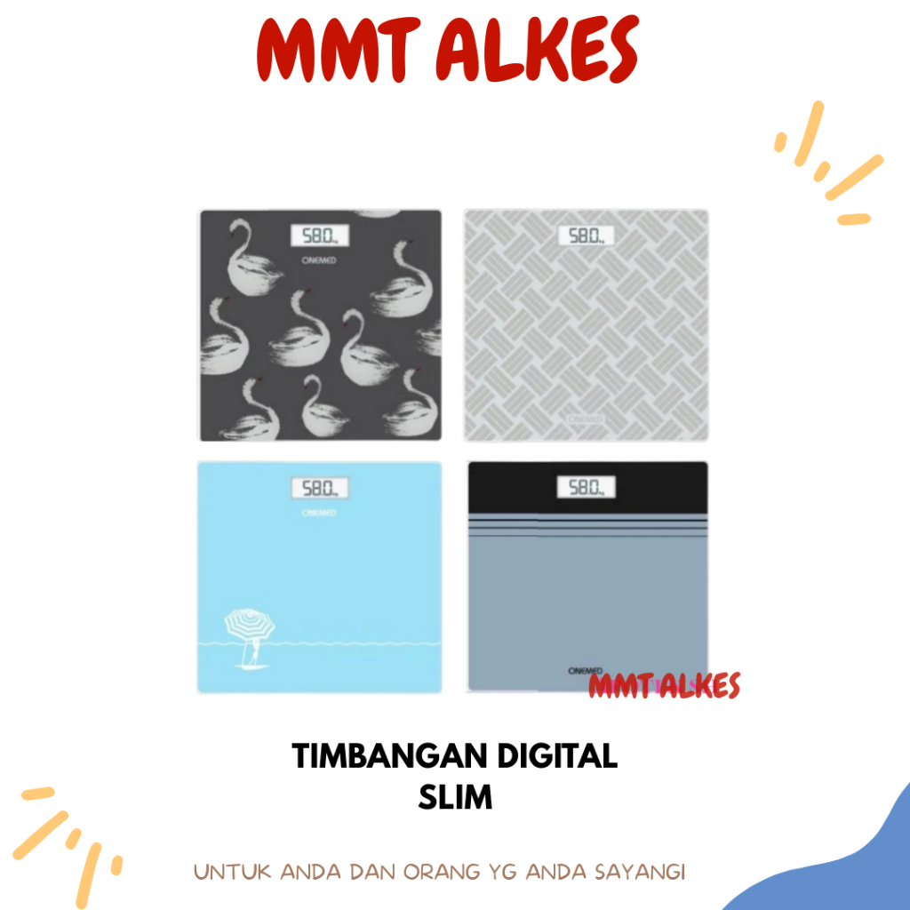 ONEMED - Timbangan Badan Digital EB 9370 // Timbangan Digital Onemed