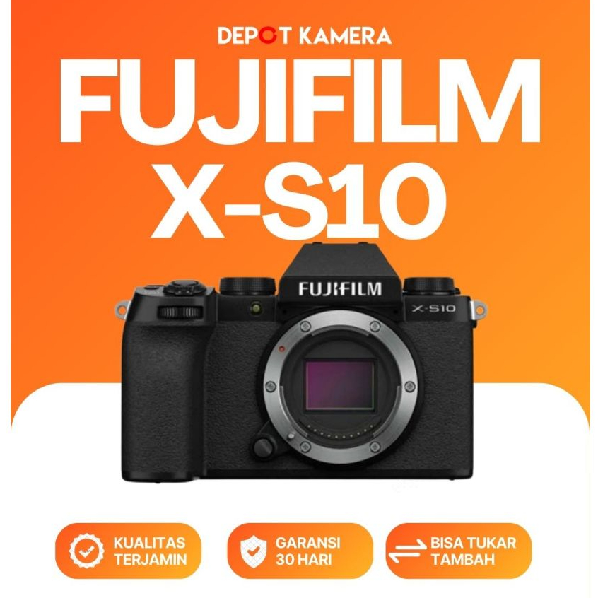 ( DEPOT KAMERA ) SECOND - FUJIFILM X-S10 BODY ONLY