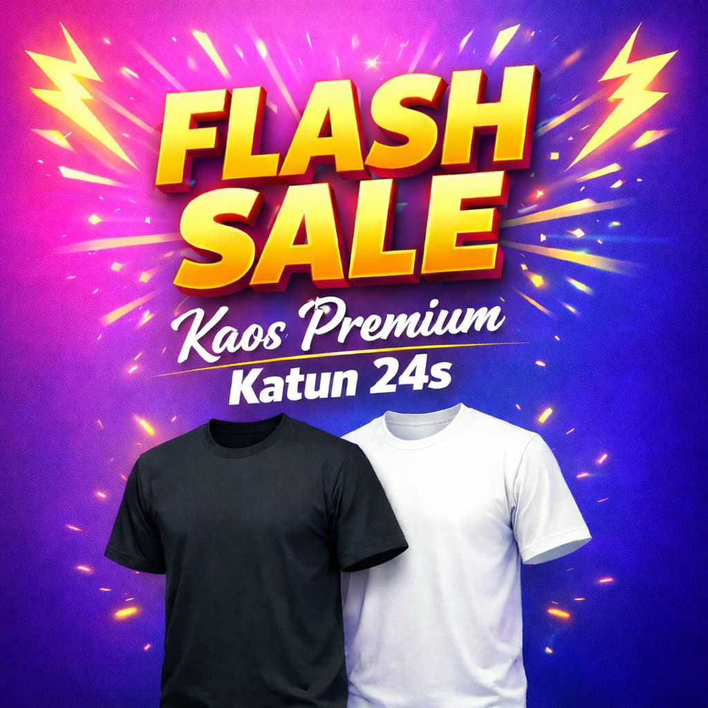 kaos balen bb hitam sepatu