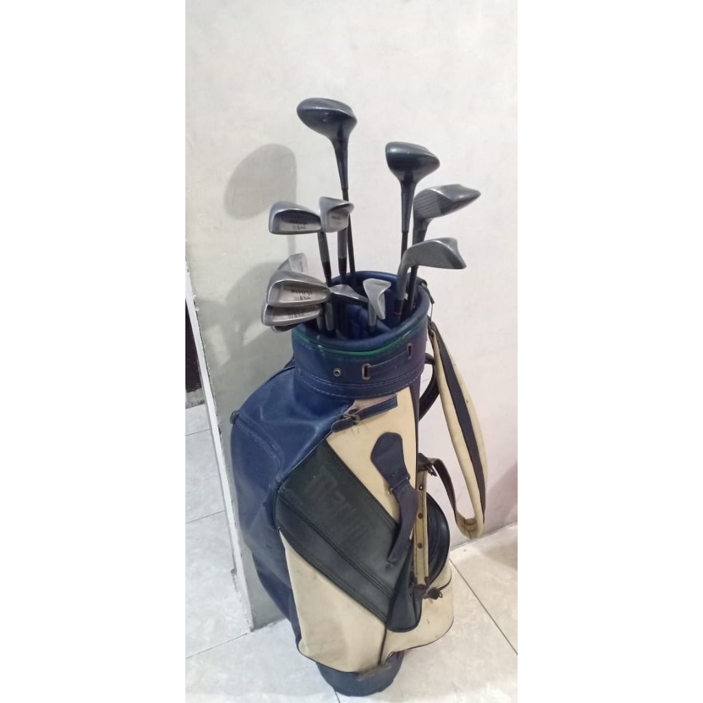 Set Stick dan Tas Golf Original Maruman Second/Bekas Asli Jepang