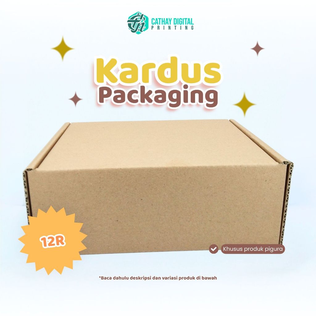 Kardus Packaging 12R Pigura | Packaging Pigura Polos