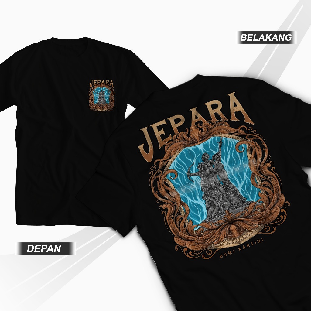 Kaos Distro Oleh Oleh JEPARA BUMI KARTINI