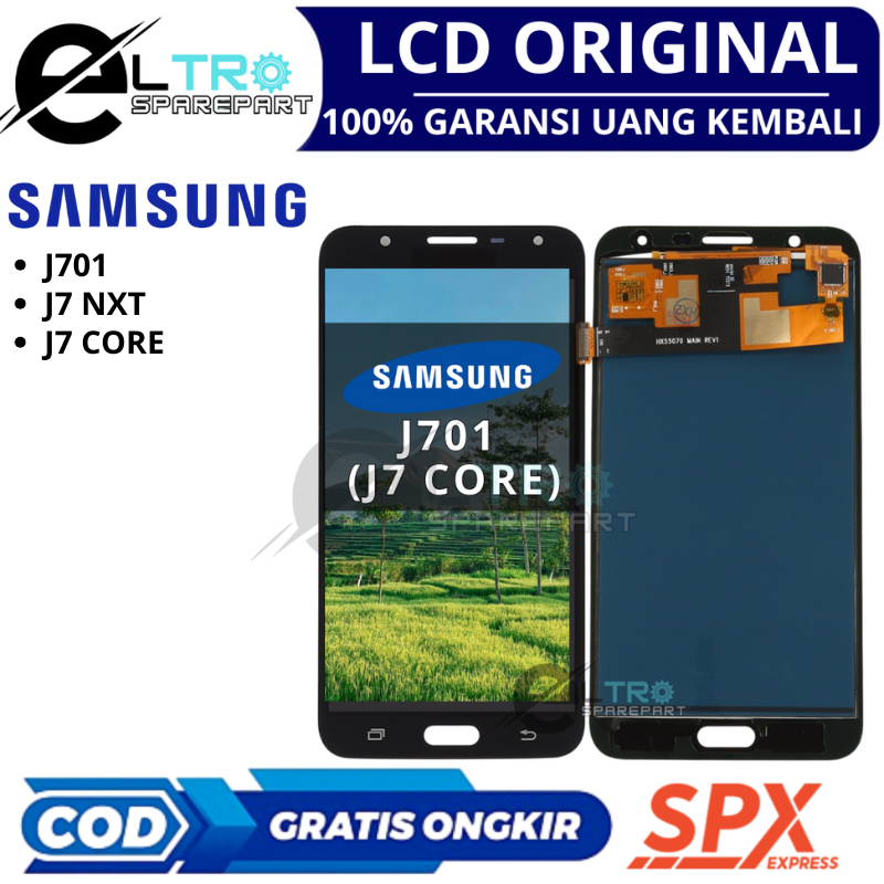 LCD SAMSUNG J701 / J7 CORE / J7 NXT - ORIGINAL FULSET