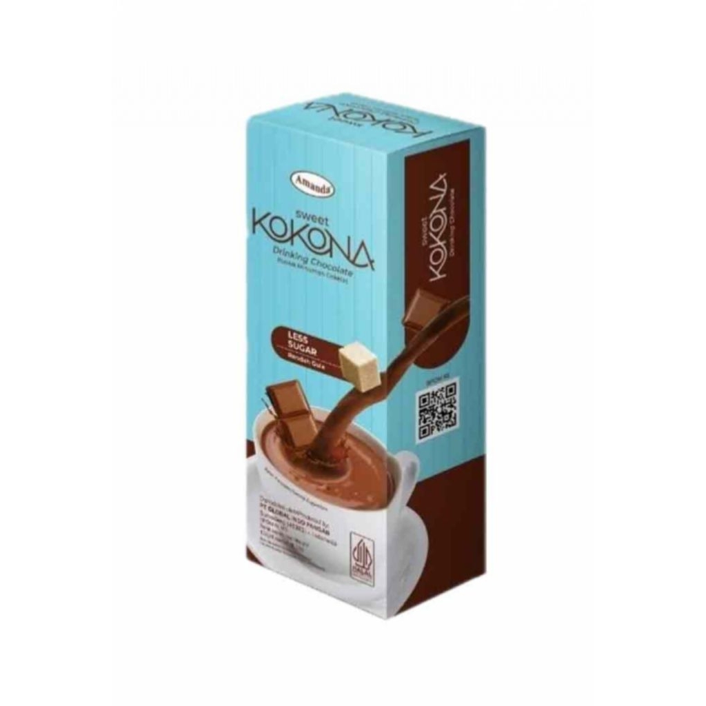 Kokona Drinking Chocolate 4's Less Sugar Box 175 g