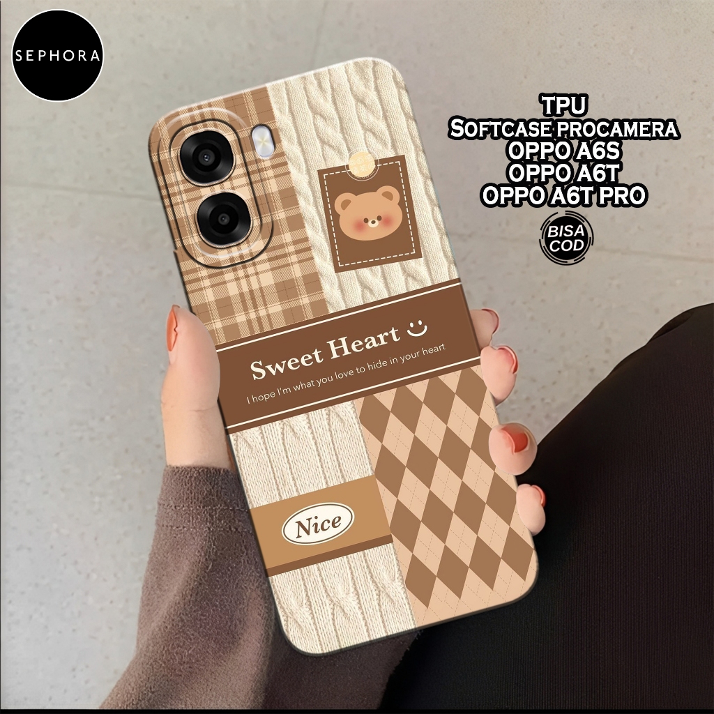 Case OPPO A6s / A6T / A6T Pro Terbaru - Fashion Case Lucu - Softcase OPPO A6s / A6T / A6T Pro - Case
