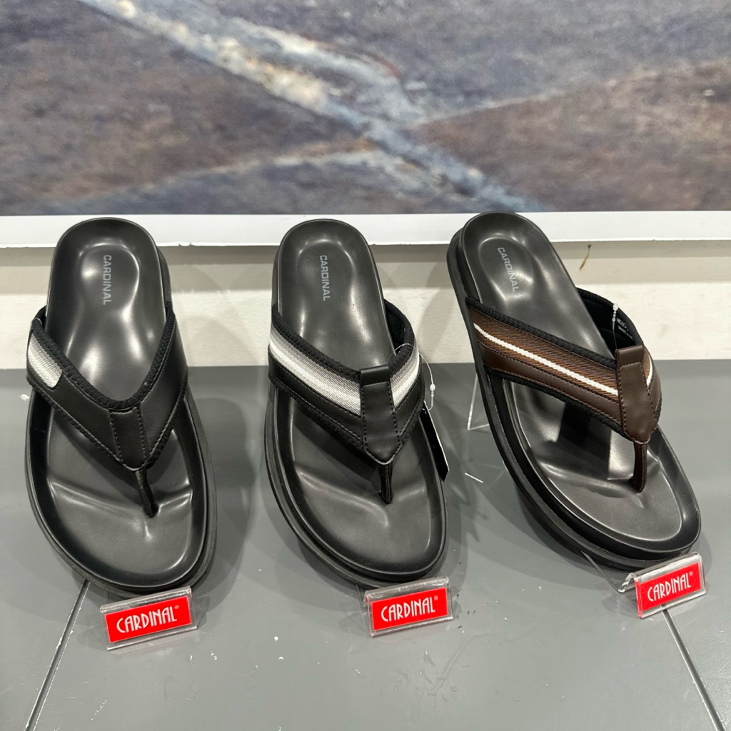 sandal jepit kulit pria by CARDINAL