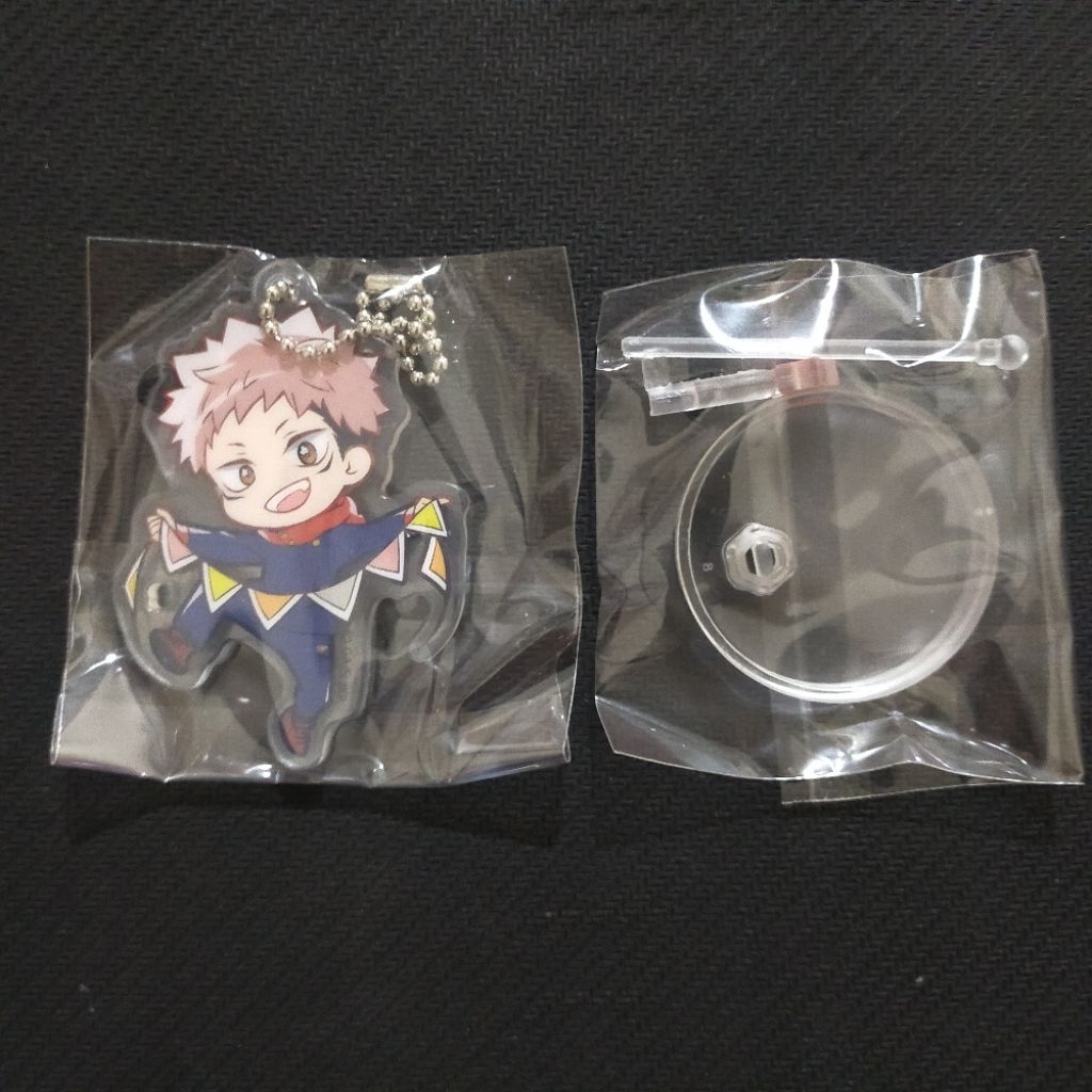 Keychain Standee Jujutsu Kaisen Itadori Yuuji Original Gachapon From Japan