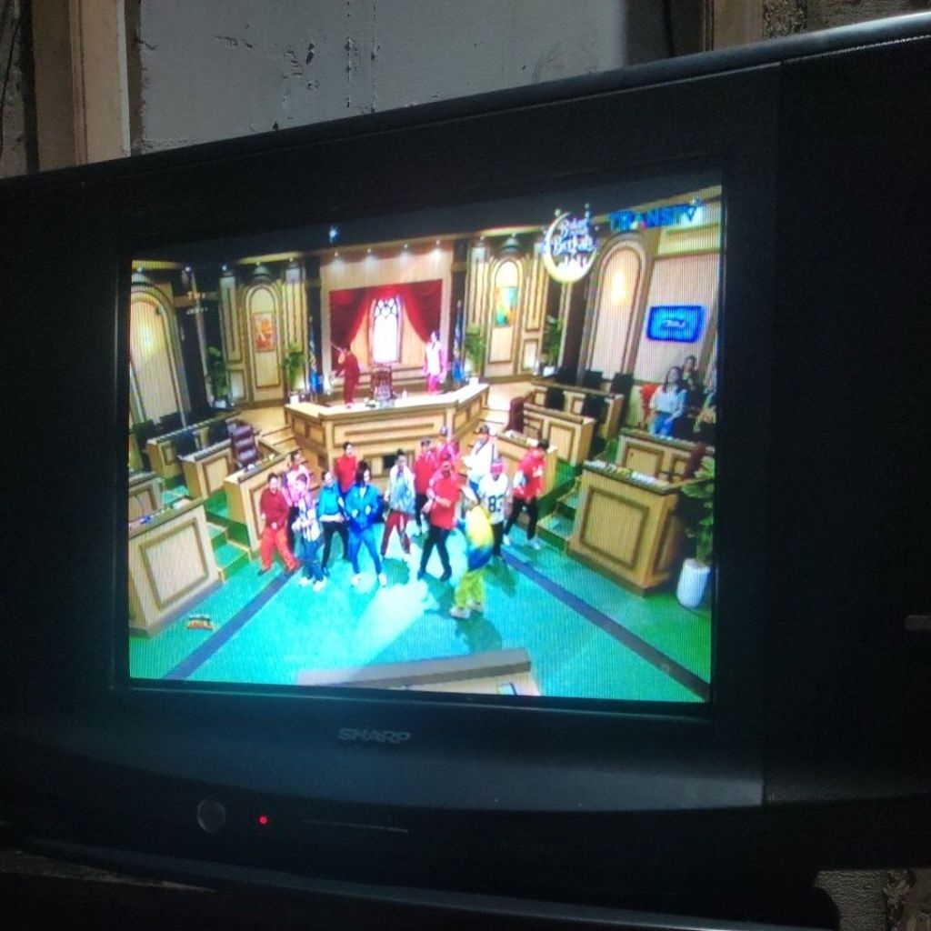 mesin tv tabung shar alexsander 21inc