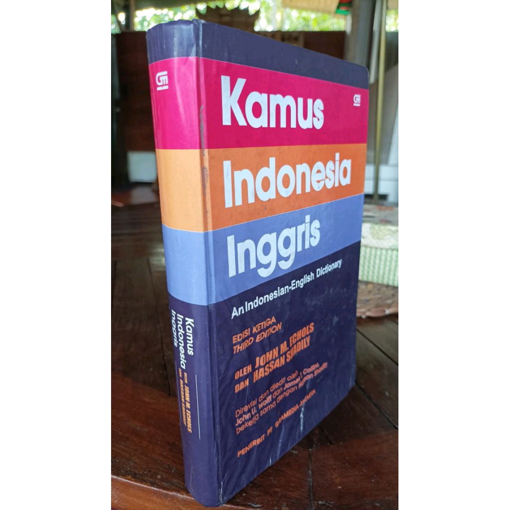 BUKU BEKAS KAMUS INDONESIA INGGRIS BAHASA