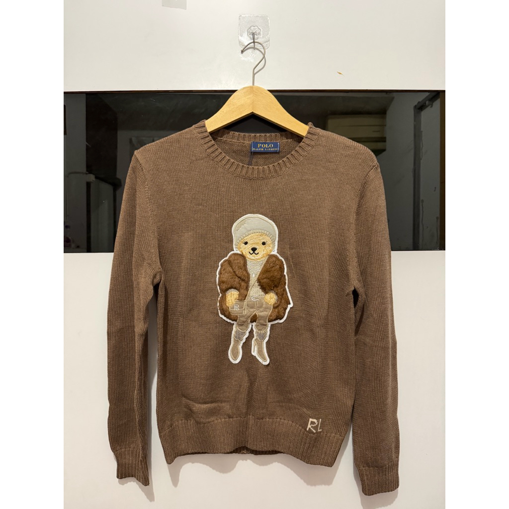 SWEATER RL BROWN SIZE L
