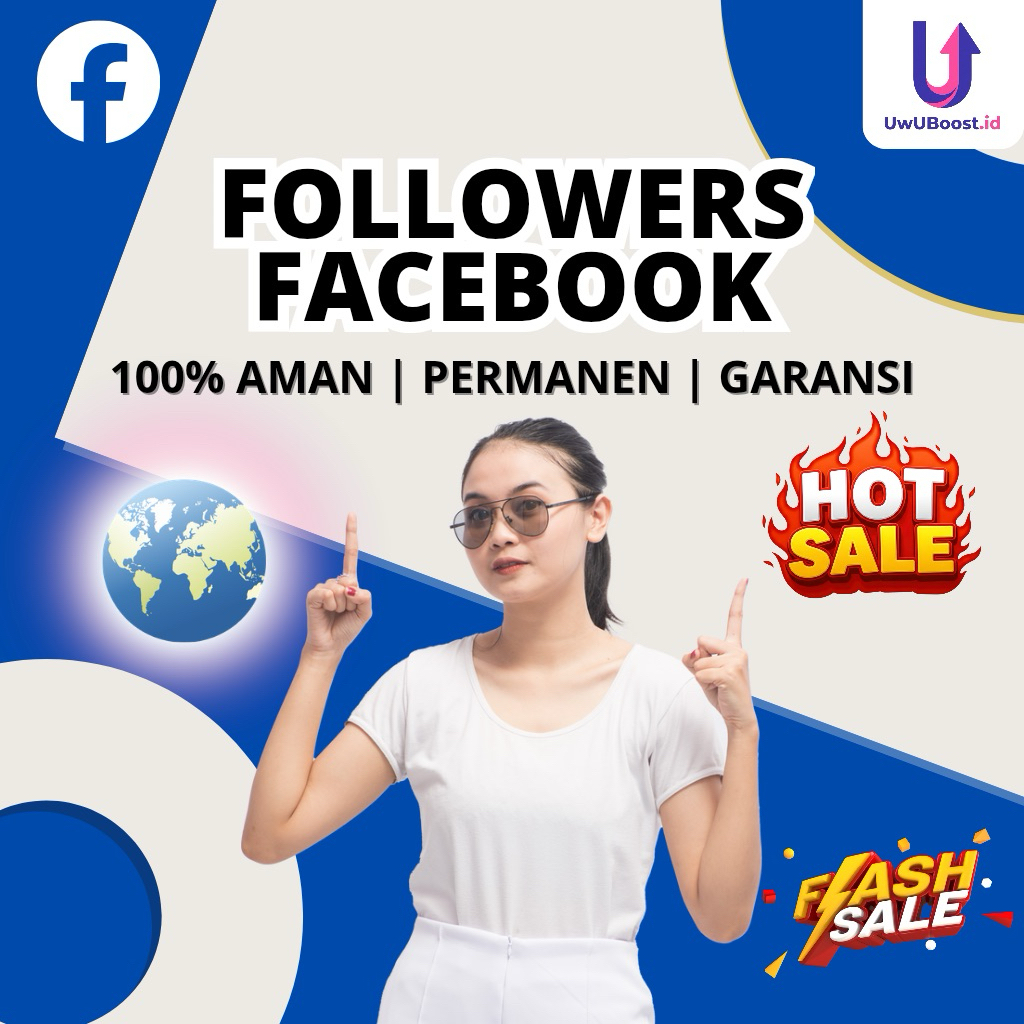 Followers Facebook Real Permanen Bergaransi