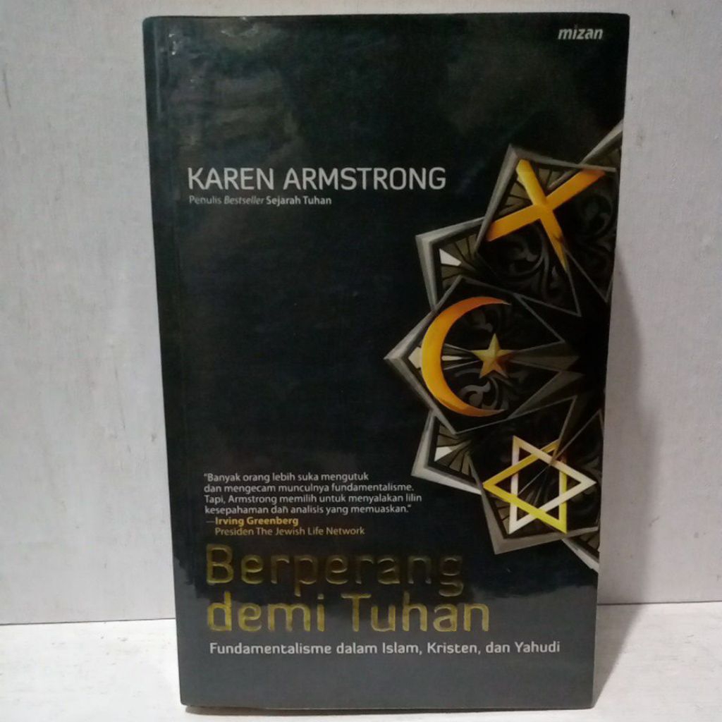 Buku Original BERPERANG DEMI TUHAN FUNDAMENTALISME DALAM ISLAM, KRISTEN DAN YAHUDI - KAREN ARMSTRONG