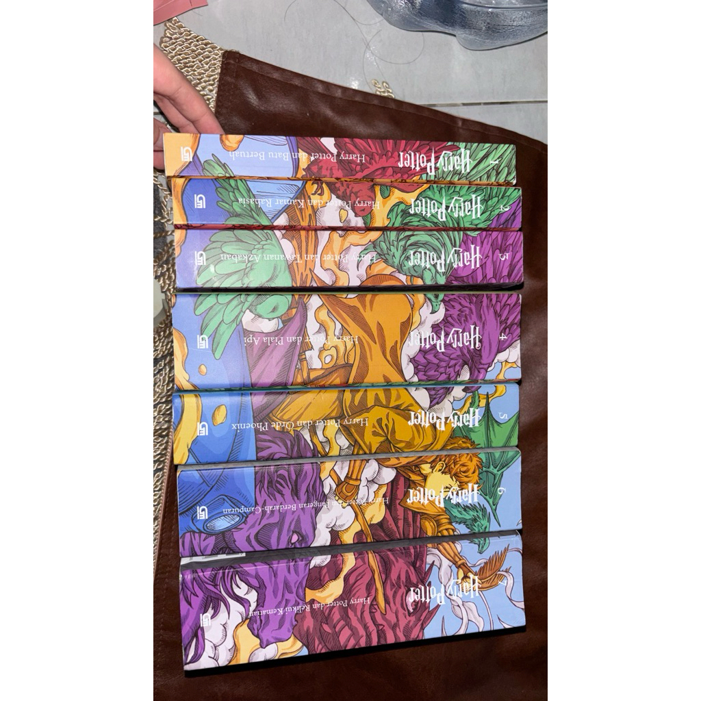 harry potter bahasa indonesia preloved lengkap