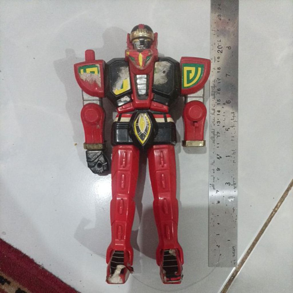Junk Mighty morphin power rangers red dragon thunderzord