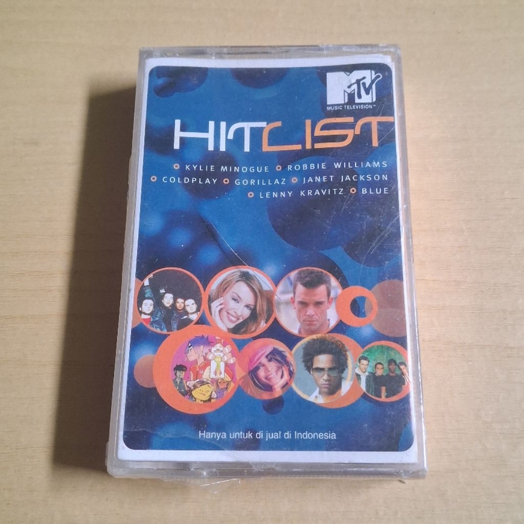 KASET PITA SEGEL Original Kompilasi - MTV Hitlist (Coldplay, Gorillaz, Radiohead, Daft Punk dkk) || 