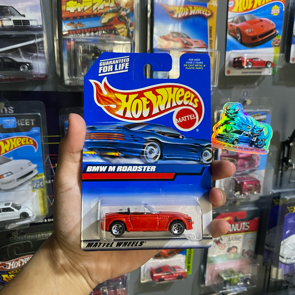 HOT WHEELS BMW M ROADSTER CARD 1999
