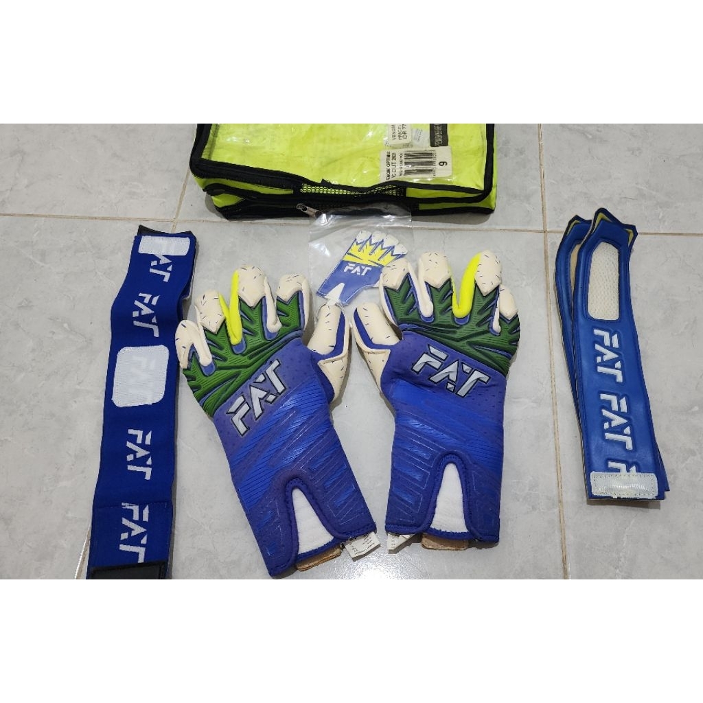 BNIB Sarung tangan kiper FAT OPTIMUS 2021 second