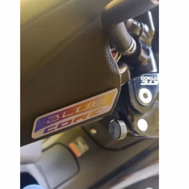 Emblem Blue Core (1pcs) original Titanium Vietnam