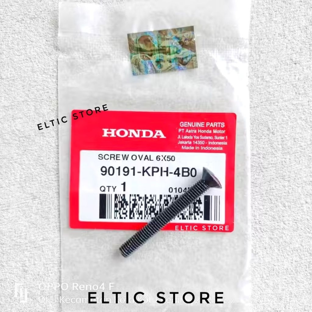 Baud Jalu Stang Stir Honda Tiger 2000/Tiger Revo Original AHM