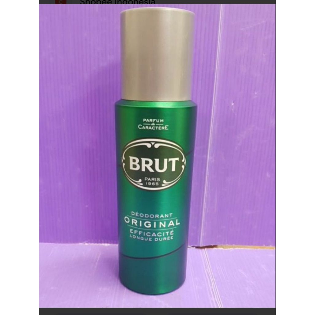 Brut Deodorant Spray - ORIGINAL dengan isi 200 ml. 