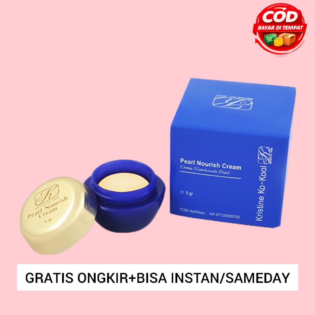 kristine ko kool pearl nourish  cream refresing cream kk Indonesia