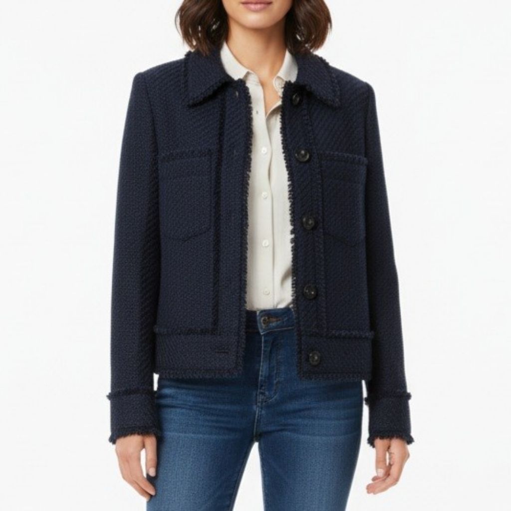 Preloved massimo dutti tweed blazer MD.0031